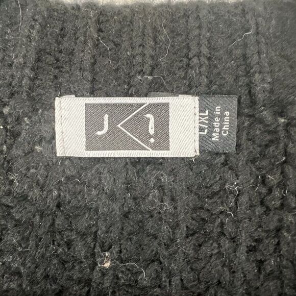 Black White Womens Size XL Tutu Cardigan Sweater - Picture 5 of 5